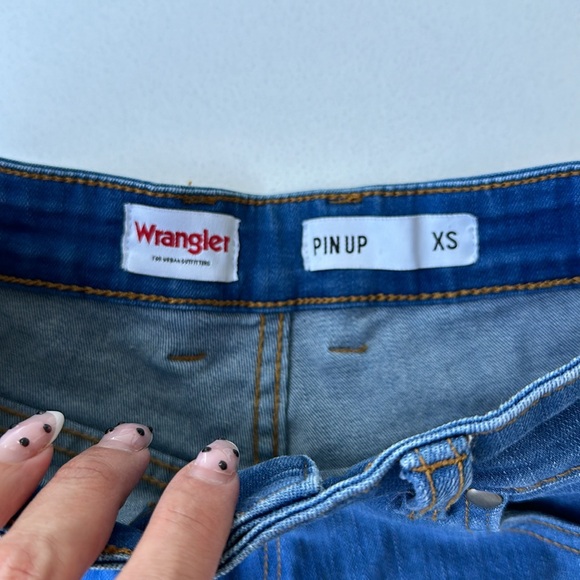 Wrangle denim shorts - Picture 3 of 5